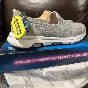 Skechers Gray Slip-On Shoes